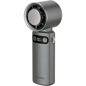 Schallen Handheld Fan Rechargeable with Cooling Pad, 100 Adjustable Speeds, Digital Display, 4000mAh