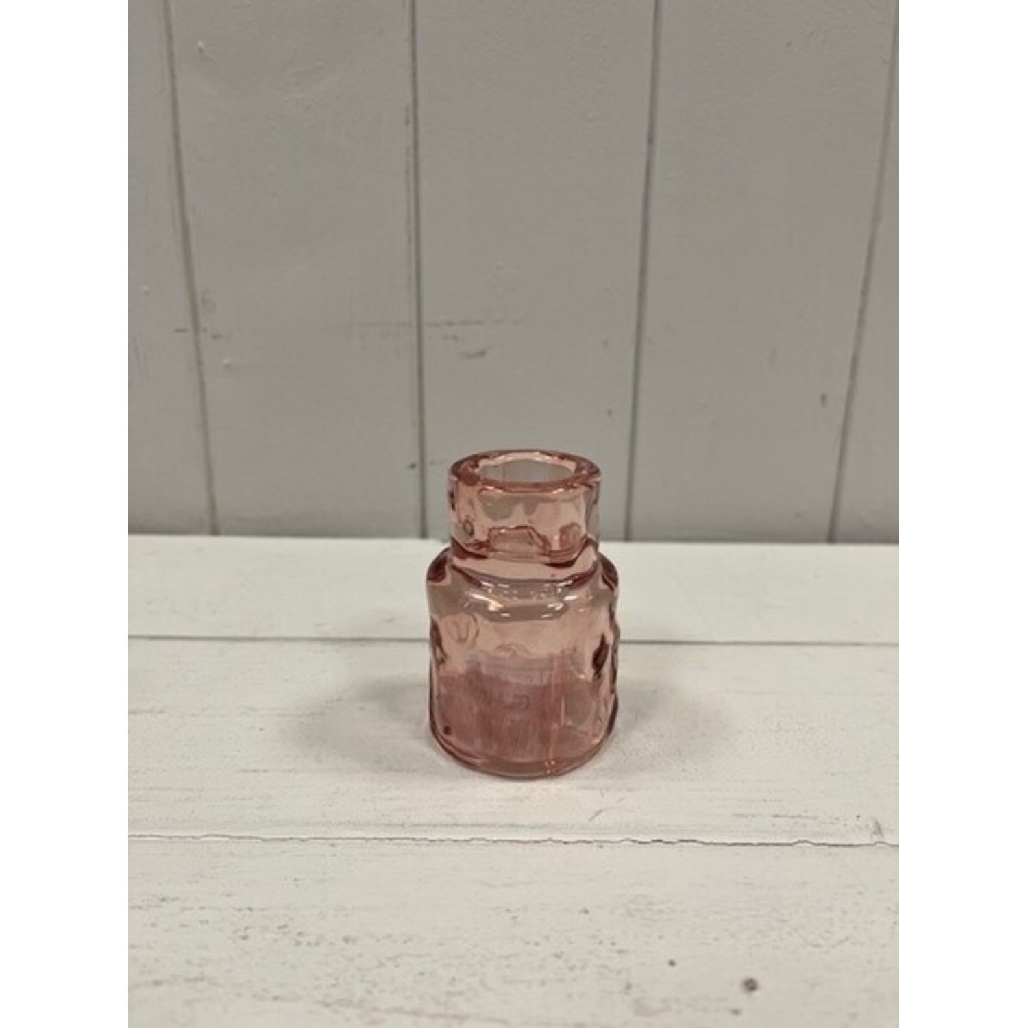  - Small Rose Textured Candle Holder - Image 3