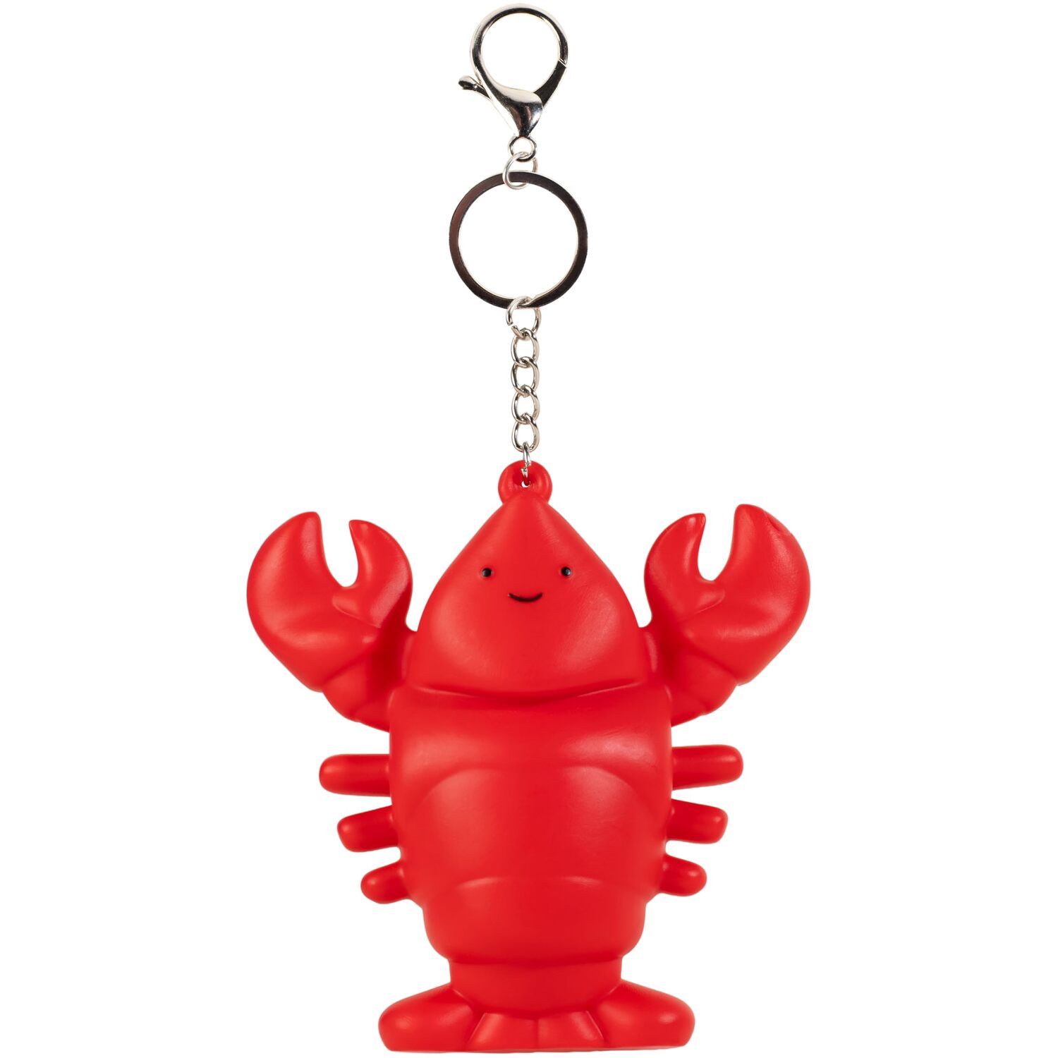 Fizz Creations Lobster Light Up Bag Charm ¿ Cute Battery Powered Lobster Keyring, Clip On Bag Accessory, Novelty Li - Lobster