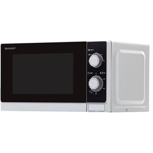 Sharp 20 Litre Dial Control Microwave - Silver