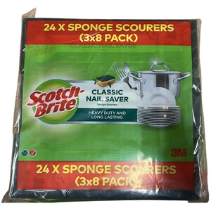 Scotch Brite Classic Heavy Duty Sponge Scourers
