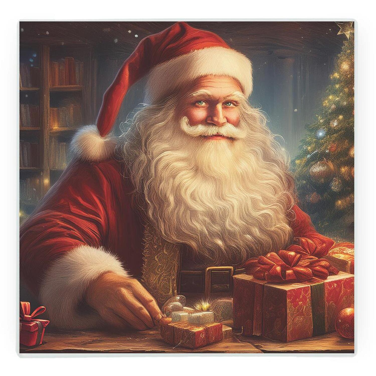 Image of Santa's Workshop Christmas Glass Hot Pot&hellip;