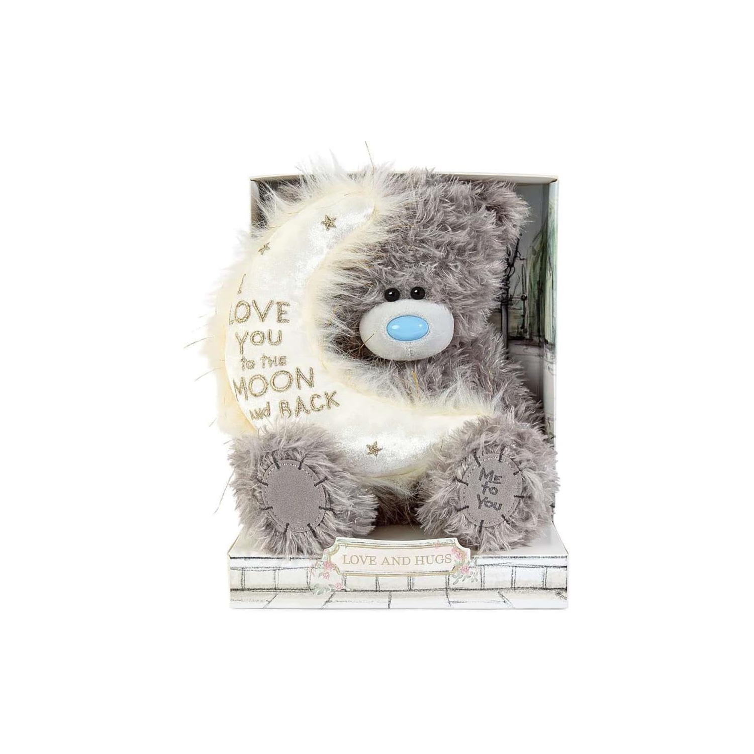 B&Q -  Tatty Teddy 'love You To The Moon And Back' 19Cm High Presented On Premium Gift Plinth Signature Collection - Image 5