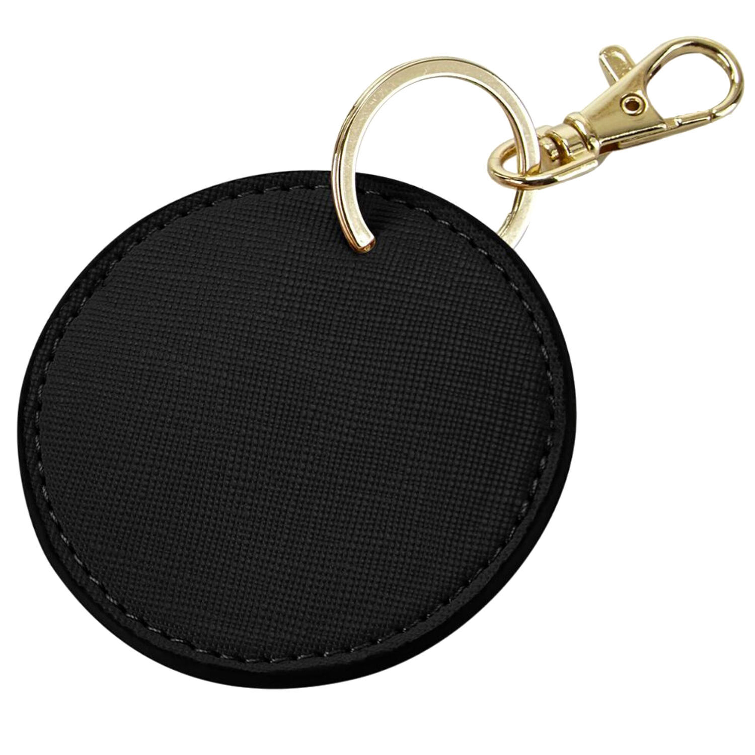 Bagbase Boutique Circular Key Clip A - Black - Image 1