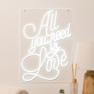 All You Need Is Love Neon Sign