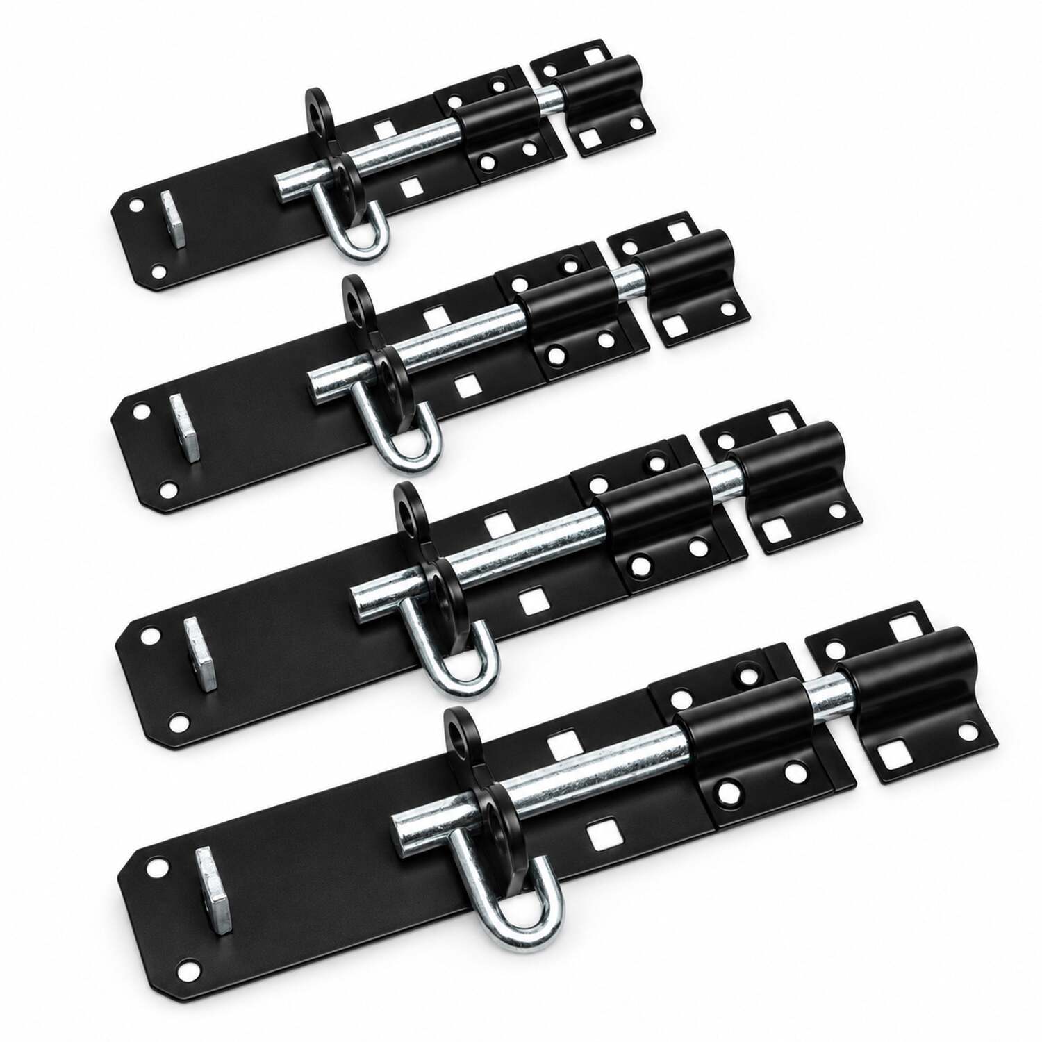 Betley Butterfly Heavy Duty Brenton Padbolt - 8 Inch / Black