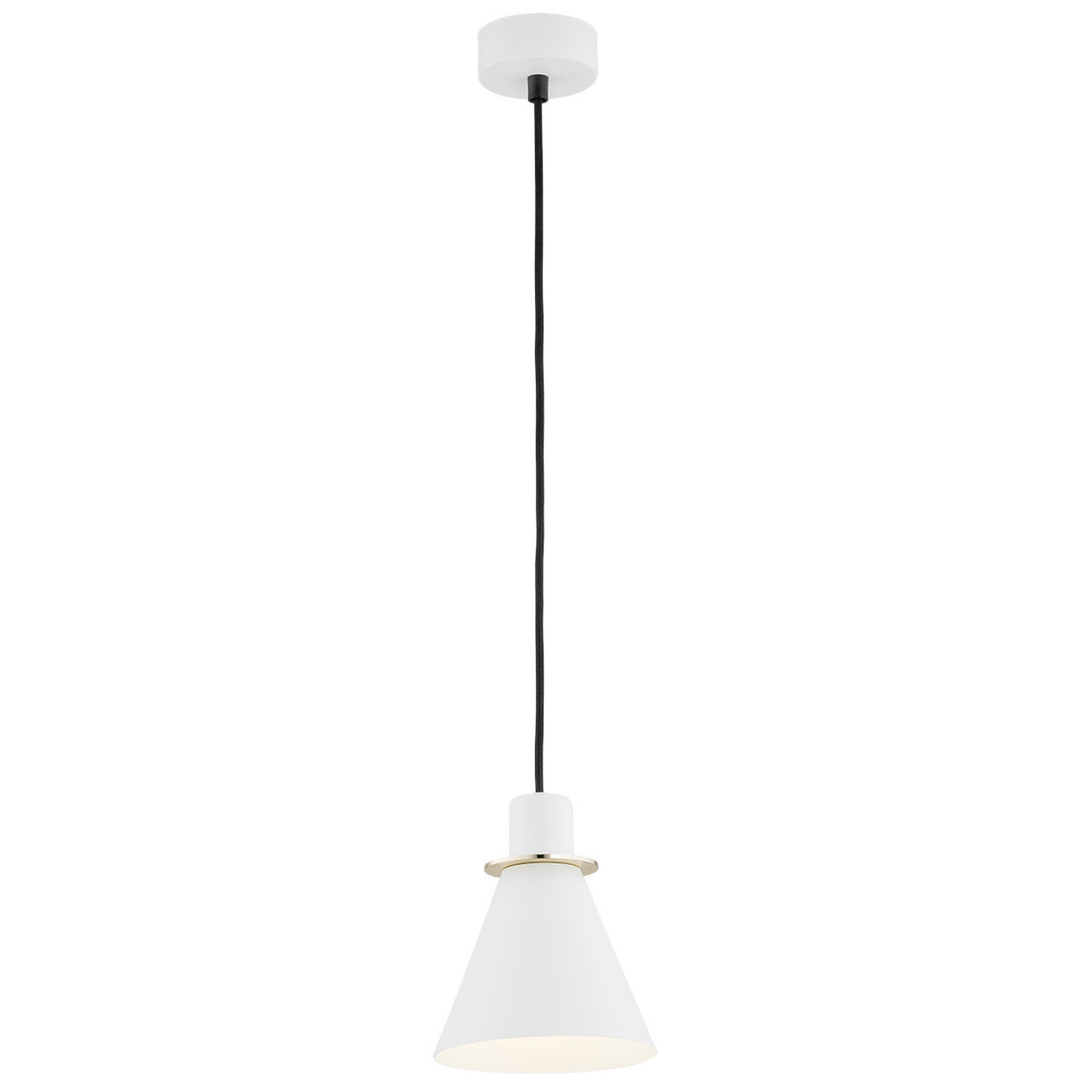 Argon Lighting Beverly Pendant Light White