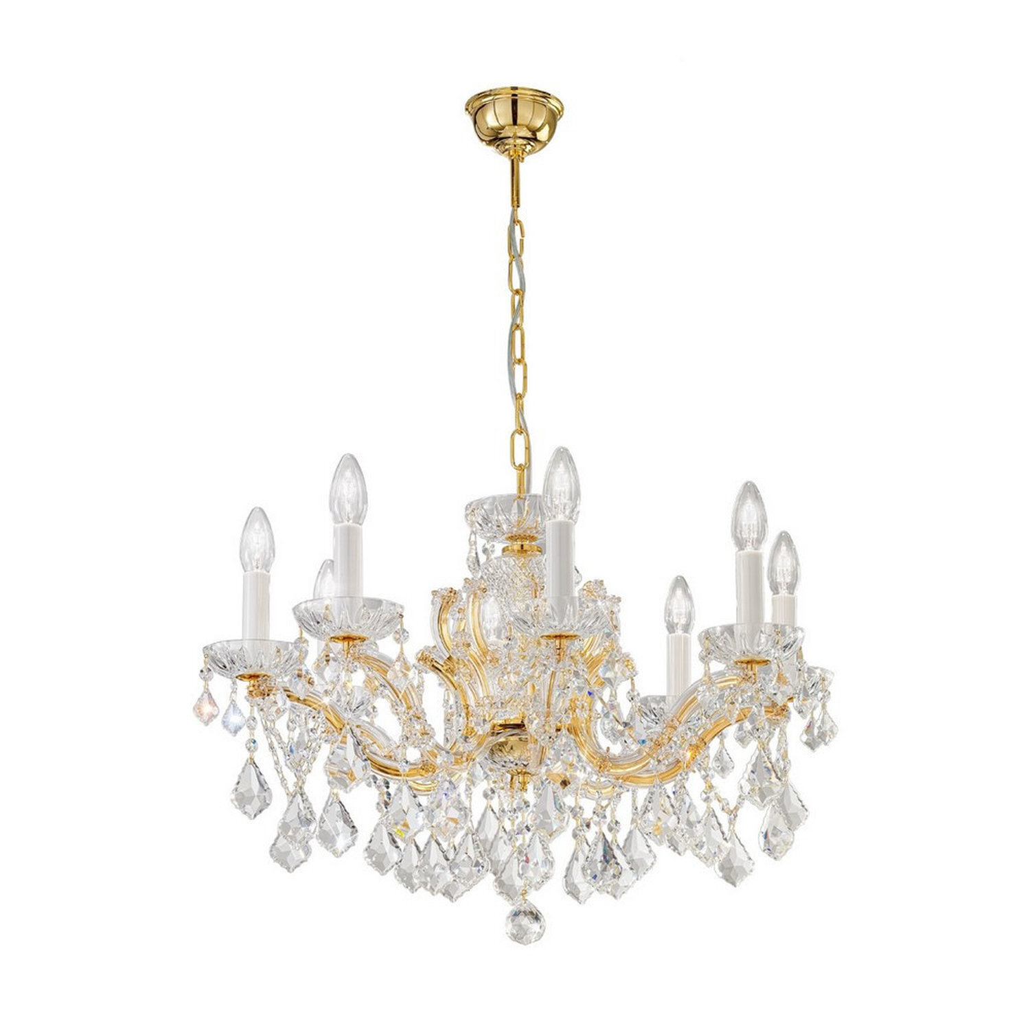 Kolarz Lighting Maria Chandelier Gold